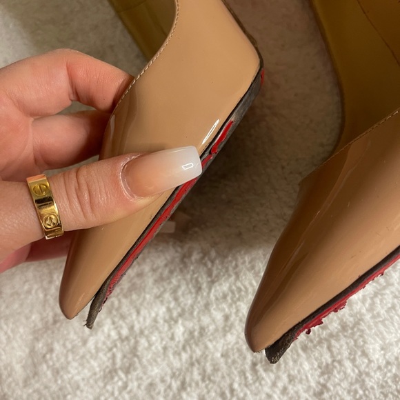 Nude Louboutin So Kate Pumps (120mm) - Picture 3 of 6